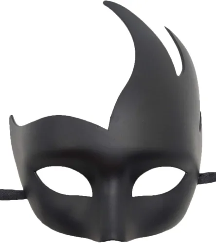 Vista 4 de Máscara de disfraz de plumas para mascarada de Halloween Mardi Gras máscara de fiesta de cosplay