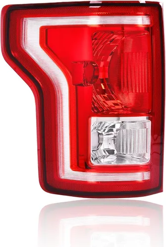 PIT66 Conjunto de halógeno de luz trasera compatible con Ford F150 SSV 2016-2017/compatible con F150 2015-2017 (submodelo: Lariat, XL, XLT)