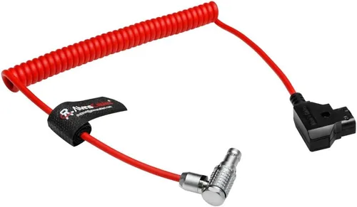 Vista 5 de Alvin's Cables Cable de alimentación de ángulo recto macho D-Tap a 2 pines para Teradek Bond, Teradek Bolt, monitor SmallHD 17.7 in 18 pulgadas