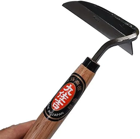 Vista 5 de Escardador de hierba de acero de mano japonés estilo Nejiri Gama