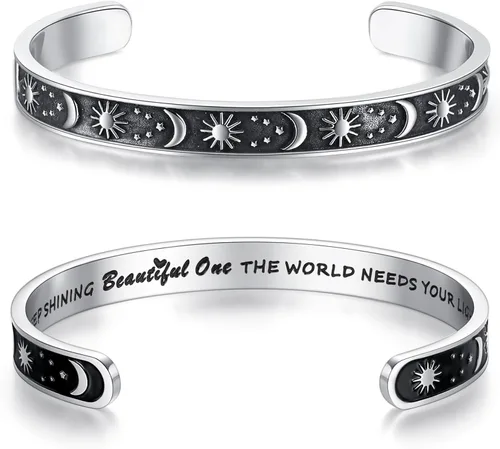 Vista 61 de SAM & LORI - Pulseras ajustables personalizables para adolescentes y mujeres, joyas inspiradoras en varios diseños para hija, hermana, mamá, amigas