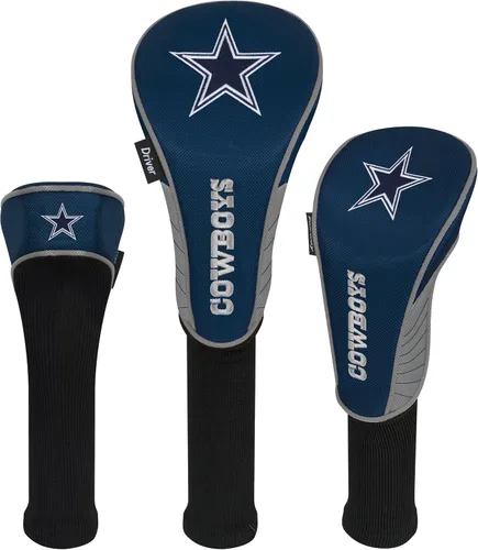 Vista 18 de Juego de tres fundas para palos de golf de la NFL