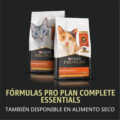 Vista 8 de Plan alimento Purina Pro húmedo para gatos, en lata