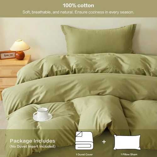 Vista 44 de SAPHREAS Juego de funda de edredón de algodón, tamaño King, a cuadros color gris oscuro y gris, geométrico, 3 piezas, 1 funda de edredón y 2 fundas