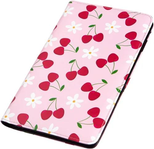 Vista 5 de Libreta rosa para mesera, libro para camarera, lindos libros para meseros con bolsillo con cierre, organizador de libros para meseras, talonario