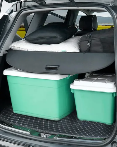 Vista 6 de SCITOO Cubierta de Sombra para Carga 2022-2024 Compatible con Jeep Grand Cherokee, Accesorios Cubierta de Sombra de Seguridad y Privacidad Retráctil