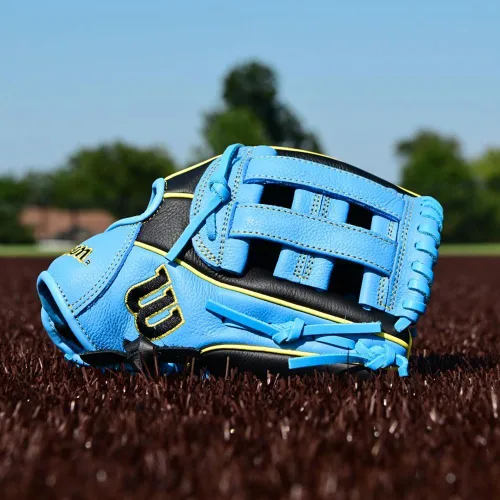 Vista 8 de Wilson A500 Adult + Youth Baseball Glove + Mitt Sizes 10.5" - 12.5" Right + Left Hand Throw Multiple Styles