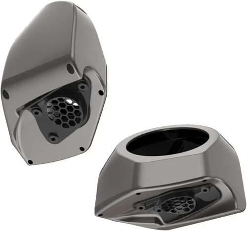 Vista 531 de Advanblack Alpine Green Tour Pack - Paquete de altavoces de 6.5 pulgadas, carcasa de audio trasera, color a juego, ajuste Harley King Tour Pack