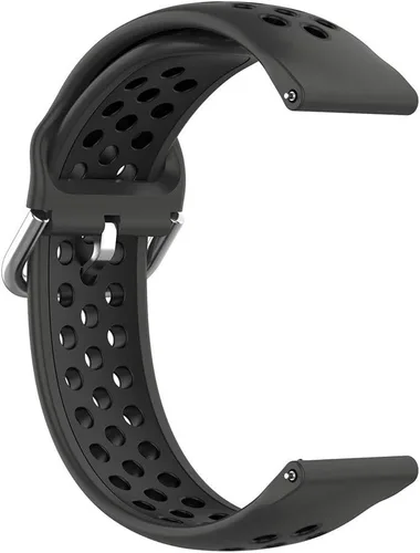 Vista 4 de KOMI Compatible for Samsung Galaxy Watch 3 45mmGalaxy Watch 46mmGear S3 FrontierClassic Watch, 22mm Watch Band Quick Release Silicone Breathable