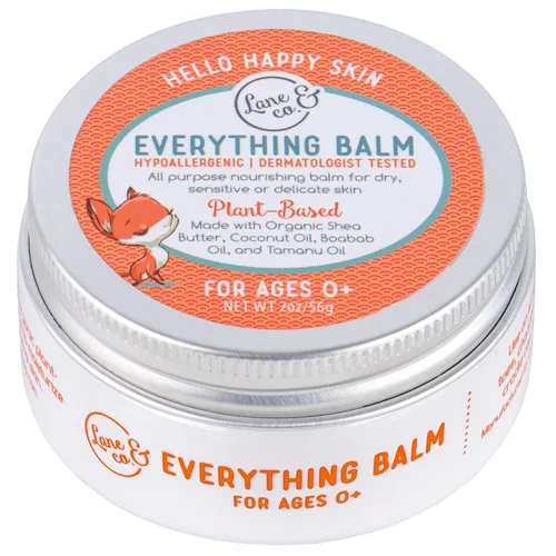 Vista 9 de Lane & Co Everything Balm - Bálsamo para el cuidado del bebé a base de plantas para sarpullido del pañal, tapa de cuna, labios agrietados, piel