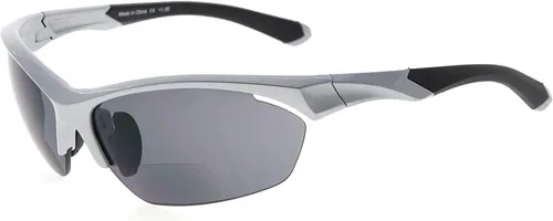 Vista 32 de Eyekepper TR90 Marco Bifocal Deportes Gafas de sol Béisbol Correr Pesca Conducción Golf Softbol Senderismo Lectores de sol
