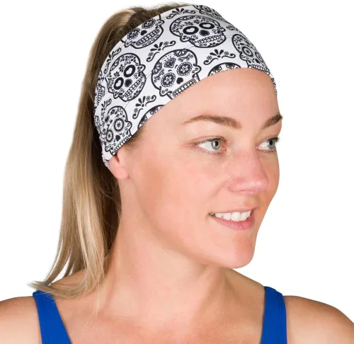 Vista 3 de Halo Headband Bandit - Banda de sudor de 4 pulgadas de ancho para mujeres y hombres