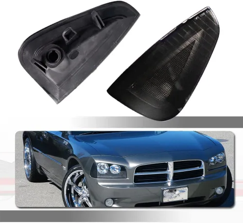 Vista 7 de Para 2006 2007 2008 2009 2010 Dodge Charger Sxt Rt Se Srt8 Conjunto de Reemplazo OEM Parachoques Delantero Lado del Pasajero Carcasa de luz