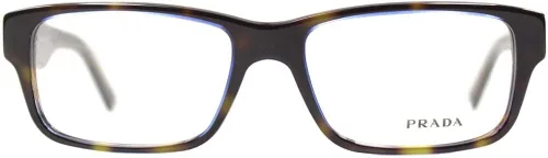 Vista 2 de Prada PR16MV ZXH1O1 - Lentes de mezclilla de tortuga de 2.087in, Carey
