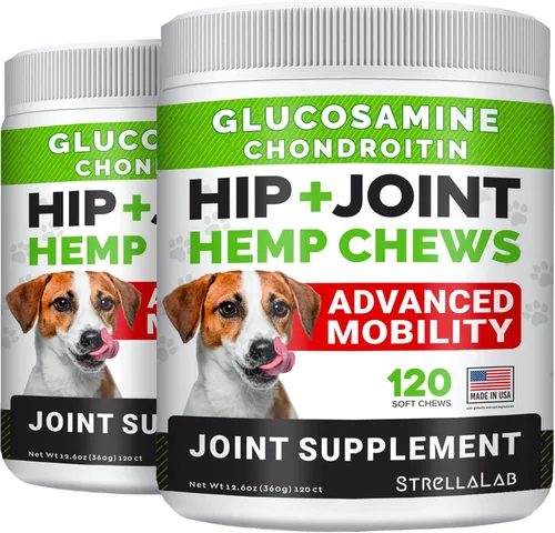 Vista 14 de STRELLALAB Melatonina para que los perros duerman 6 mg – Golosinas para dormir para perros – Pastillas para dormir para la ansiedad – Masticables