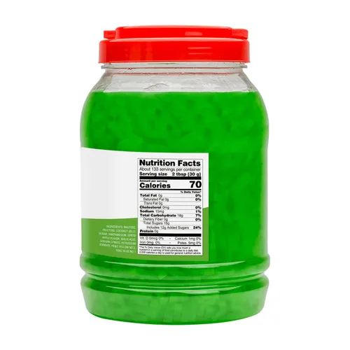Vista 5 de Jalea, potenciador de postres y sensación sabrosa para bebidas, frasco de 8.5 lb