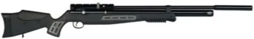 HatsanBT65SB Quiet Energy Pre-Charged Pneumatic Bolt Action Air Rifle, .22 Caliber, 23" Barrel, 10 Rounds, Black Stock/Black