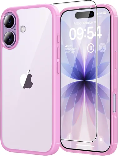 Vista 17 de TAURI - Funda magnética para iPhone 15 Pro Max, 3 en 1, compatible con MagSafe, no se pone amarilla, con 2 protectores de pantalla, protección