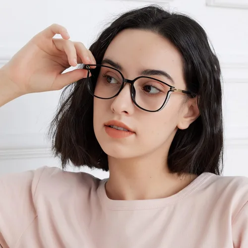 Vista 5 de GUDVUE Blue Light Glasses For Woman, Computer Reading/Gaming/Phones Glasses, Anti Glare/UV400/Eye Strain