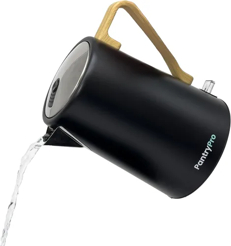 Vista 2 de PantryPro Hervidor eléctrico de ebullición rápida de 1.7L 1500W - Interior de acero inoxidable - Apagado automático, protección contra hervir