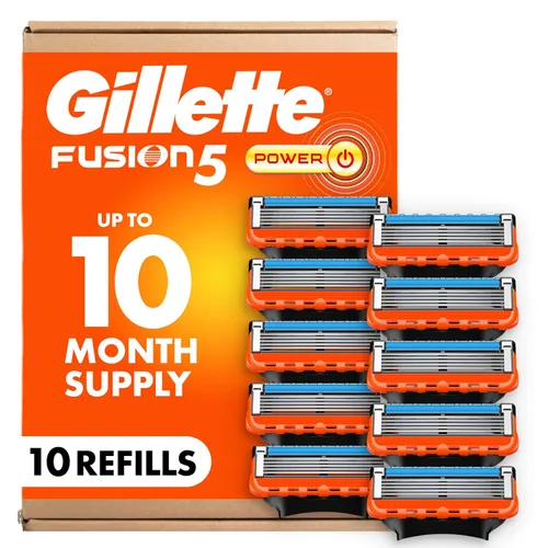 Vista 12 de Gillette Fusion5 Power - Recambios de maquinilla de afeitar de 5 cuchillas para hombres, con recortador de precisión, 6