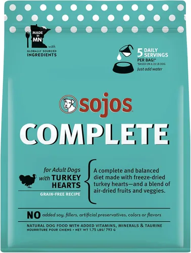 Vista 10 de SOJOS Complete Beef Recipe - Alimento deshidratado para perros, 1.75 libras, amarillo