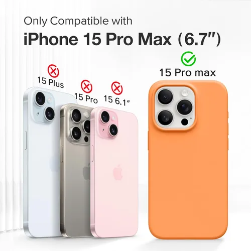 Vista 1430 de GONEZ Funda magnética para iPhone 14, compatible con Magsafe, con protector de pantalla + protector de cámara, forro de microfibra antiarañazos