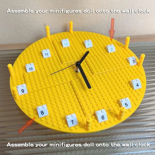 Vista 3 de Estuche de exhibición de minifiguras de accesorios de construcción, vitrina de recuerdos para figuras, marco de caja para pared superior