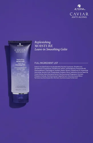 Vista 4 de Alterna Caviar Anti-Aging Replenishing Moisture Leave-in Smoothing Gelee, Lightweight Styling For Dry Hair,Sulfate Free