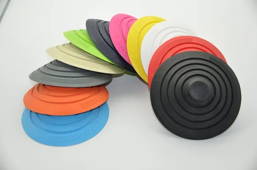 Vista 7 de Pekasa - Tope de puerta redondo, tope de puerta único, tope de puerta de goma, topes de puerta para parte inferior de la puerta, topes de puerta