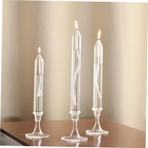 Vista 9 de ORFOFE 12pcs lámpara de cristal de queroseno elegante botella de aceite luces para decoración interior para bodas, día de San Valentín y regalo
