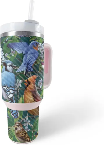 Vista 23 de MightySkins - Skin de fibra de carbono compatible con el vaso Stanley The Quencher H2.0 FlowState de 30 onzas, diversión de los años 90, acabado