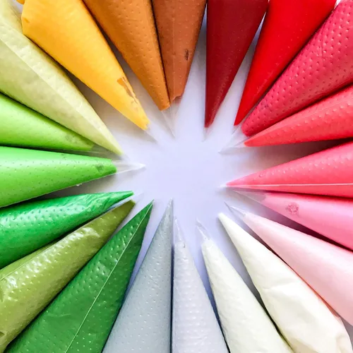 Vista 2 de My Little Bakery - Bolsa de pastelería desechable para decoración de galletas, 10 pulgadas, paquete de 100