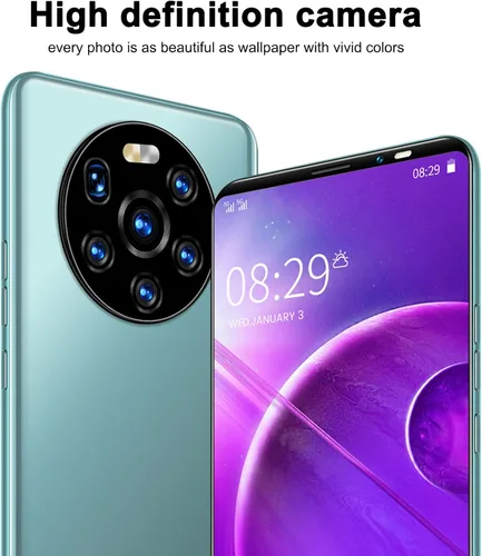Vista 8 de KIKYO Teléfonos inteligentes desbloqueados, LANDVO mate40 pro 5.45 pulgadas pantalla HD teléfono Android, teléfono celular desbloqueado dual SIM
