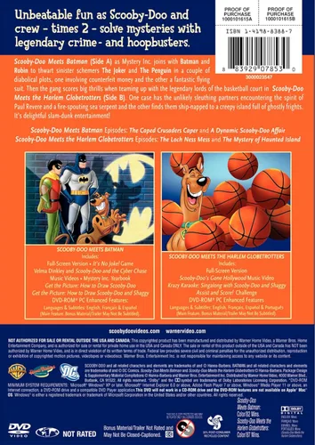 Vista 2 de The Scooby-Doo Double Feature (Scooby Meets Batman & Harlem Globetrotters)
