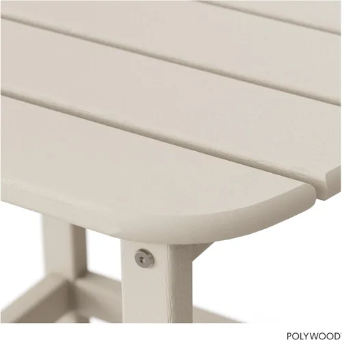 Vista 6 de POLYWOOD SBT18SA South Beach - Mesa auxiliar para exteriores de 18 pulgadas, color arena