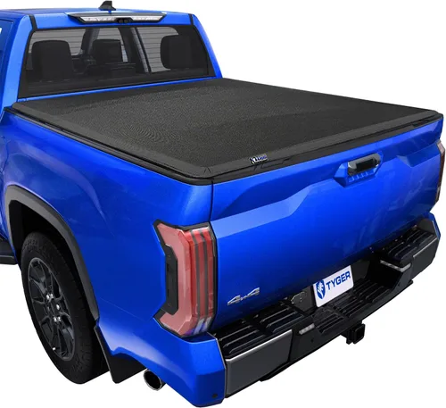 Vista 17 de Tyger Auto T1 - Cubierta tonneau suave enrollable para caja de camioneta compatible con Toyota Tundra 2007-2013 Fleetside caja de 5.5 pies