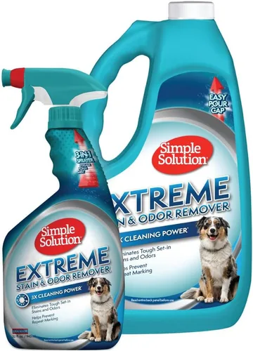 Vista 13 de Simple Solution Extreme Eliminador de manchas/olores, 32 onza, Transparente