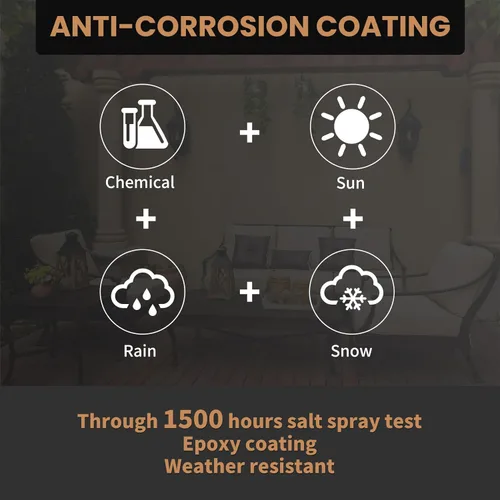 Vista 6 de Tornillos para madera de 2-1/2 pulgadas, tornillos para terraza FIXLINK #10 x 2-1/2", 310 piezas, recubiertos con epoxi, broca de estrella T25