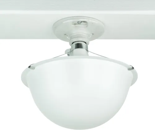 Vista 6 de Cubierta de lámpara de techo EZ Shade - Ayuda a cubrir bombillas expuestas en el techo - 1 paquete