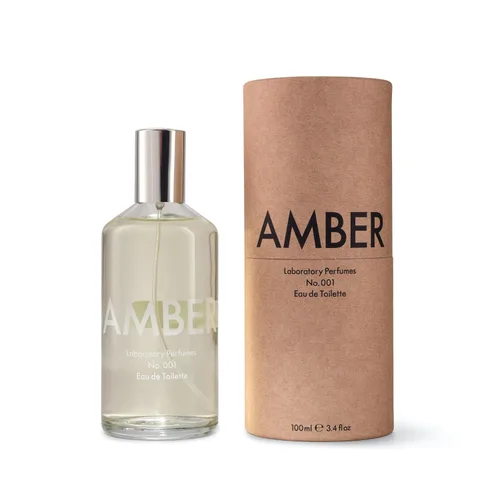 Laboratory Perfumes Ámbar Eau de Toilette | Una fragancia atemporal y evolutiva | vegetación fresca, vetiver terroso y ámbar cálido | Elegante sin