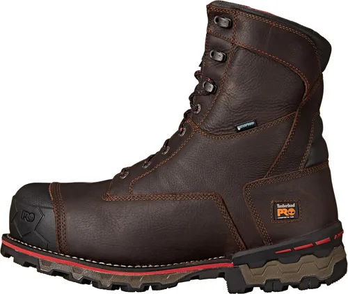 Vista 8 de Timberland PRO Botas de trabajo impermeables Boondock Comp-Toe de 8 pulgadas para hombre
