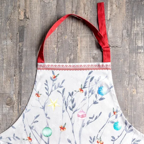 Vista 941 de Maison d' Hermine Delantales para mujer con bolsillo, 100% algodón (27.50 x 31.50 pulgadas)