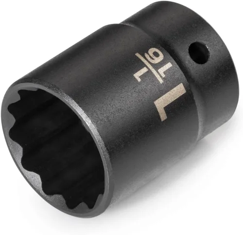 Vista 13 de TEKTON Encastre de 1/2 pulgada x 3/4 pulgadas de profundidad 12 puntos de impacto SID23219