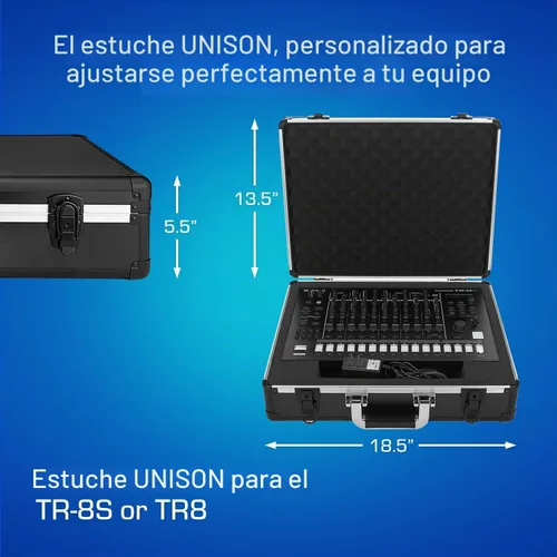 Vista 5 de ANALOG CASES Roland TR-8S / TR-8 - Funda rígida UNISON ultraligera