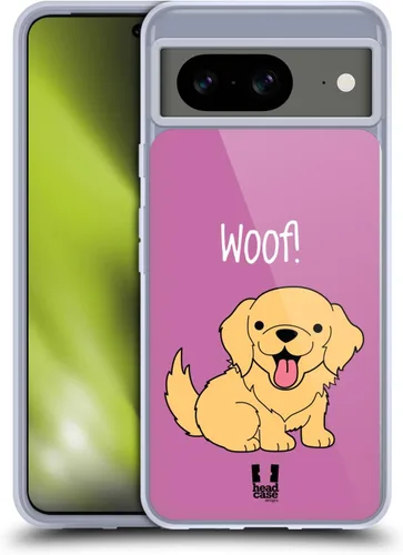 Vista 24 de Head Case Designs Beagle Happy Puppies Gel Case [Military Grade Protection] Compatible with Google Pixel 8 and Compatible with MagSafe