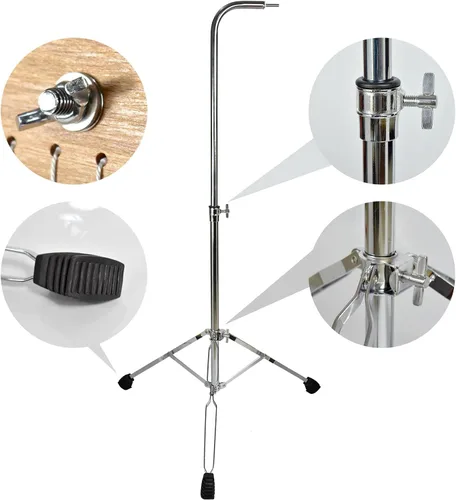 Vista 4 de ENNBOM Campanillas de barra con soporte ajustable para 25 notas 36 notas, campanillas de viento de una hilera, instrumento de percusión musical