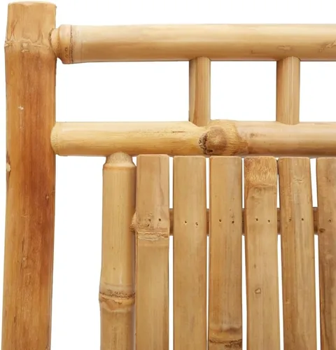 Vista 10 de Folding Patio Chairs 2 pcs 20.9x26 x39 Bamboo Dinning Room Lawn Sillas para Comedor Dining Table Chairs for Courtyard Terrace Beach Picnic