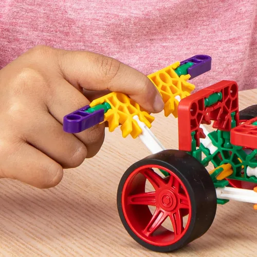 Vista 7 de K'NEX Custom Cruisers - Juego de 30 modelos con bolsa de almacenamiento, kit de construcción STEM, construcción para niños, juguete creativo