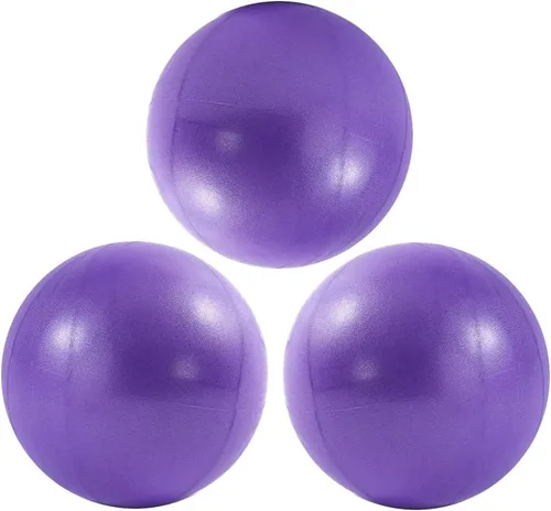 Vista 8 de Pelota de Ejercicio de Pilates de 9 Pulgadas Mini Pelota de Ejercicio para Barra, Yoga, Estabilidad, Entrenamiento en Gimnasio Bolas